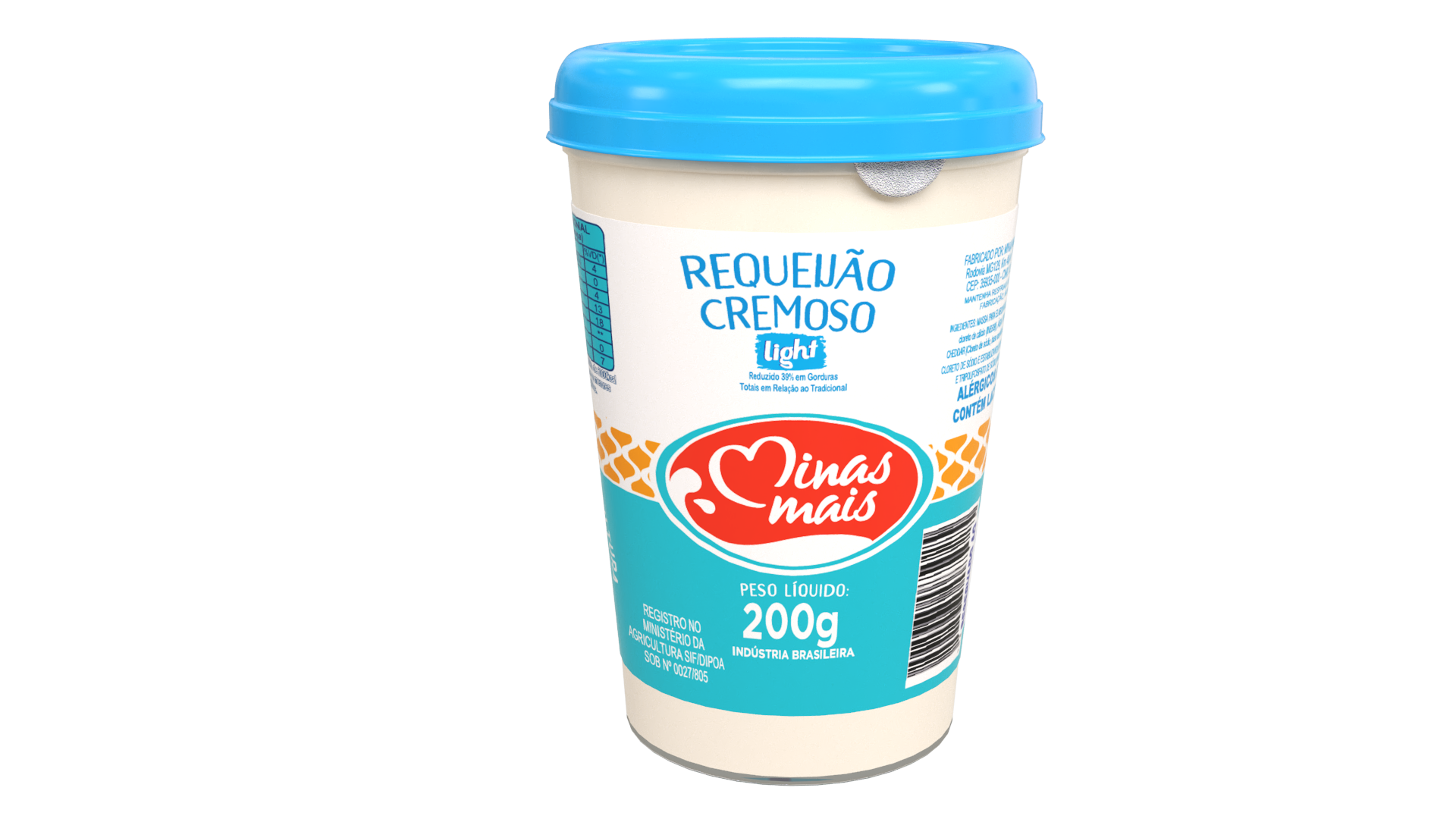 Requeijão Light 200g 1